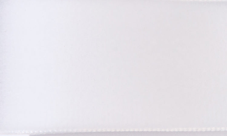 Samtband Weiss 401 - Reines Weiss