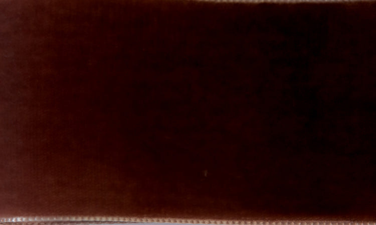Samtband tabac 539 - Erdiges Tabakbraun