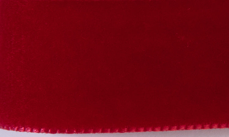 Samtband Scarlet 644 - Kräftiges Rot