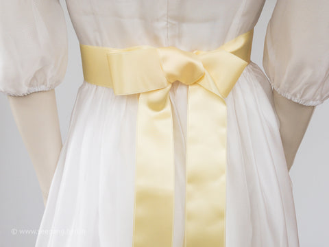 BRIDAL BELT IN MANY SHADES OF YELLOW - SWISS QUALITY!