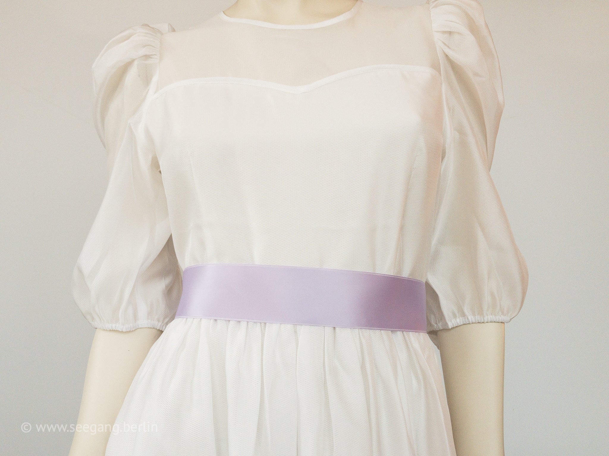 BRIDAL BELT IN MANY SHADES OF LILAC - SWISS QUALITY!