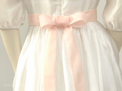 Ceinture en velours avec noeud en rose, blush, vieux rose en 3 largeurs. 72 couleurs de qualité suisse pour robes, robes de mariée, robes de bal, dirndl.