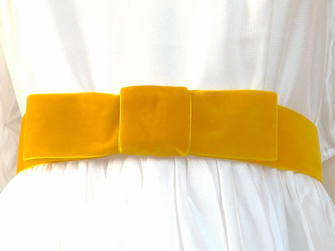 Yellow velvet ribbon. Swiss quality in 72 colors, each in 4 widths for sewing, Christmas and Easter decorations, wreaths and bouquets, DIY!