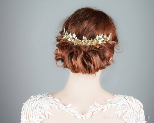 HAIR COMB - BRIDAL JEWELLERY FOR VINTAGE STYLE UPDOS © Seegang Berlin