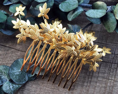 HAIR COMB - BRIDAL JEWELRY FOR FAIRY WOODLAND STYLE HAIRDOS © Seegang Berlin